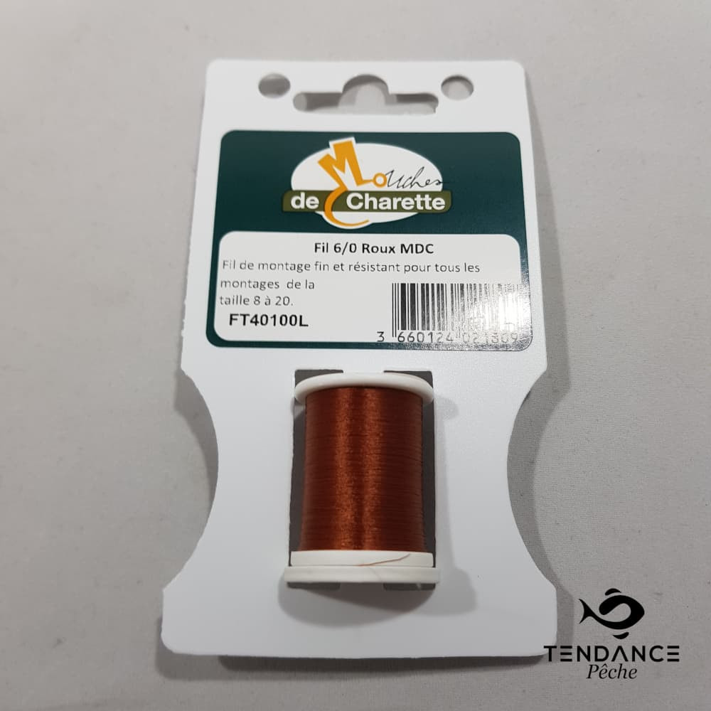Fil 6/0 - Mouches De Charette - Roux