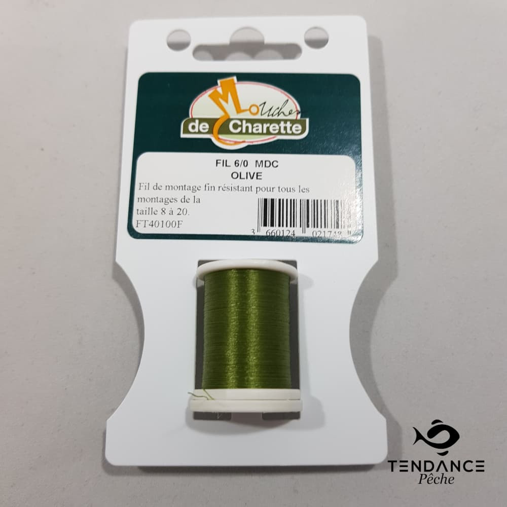Fil 6/0 - Mouches De Charette - Olive