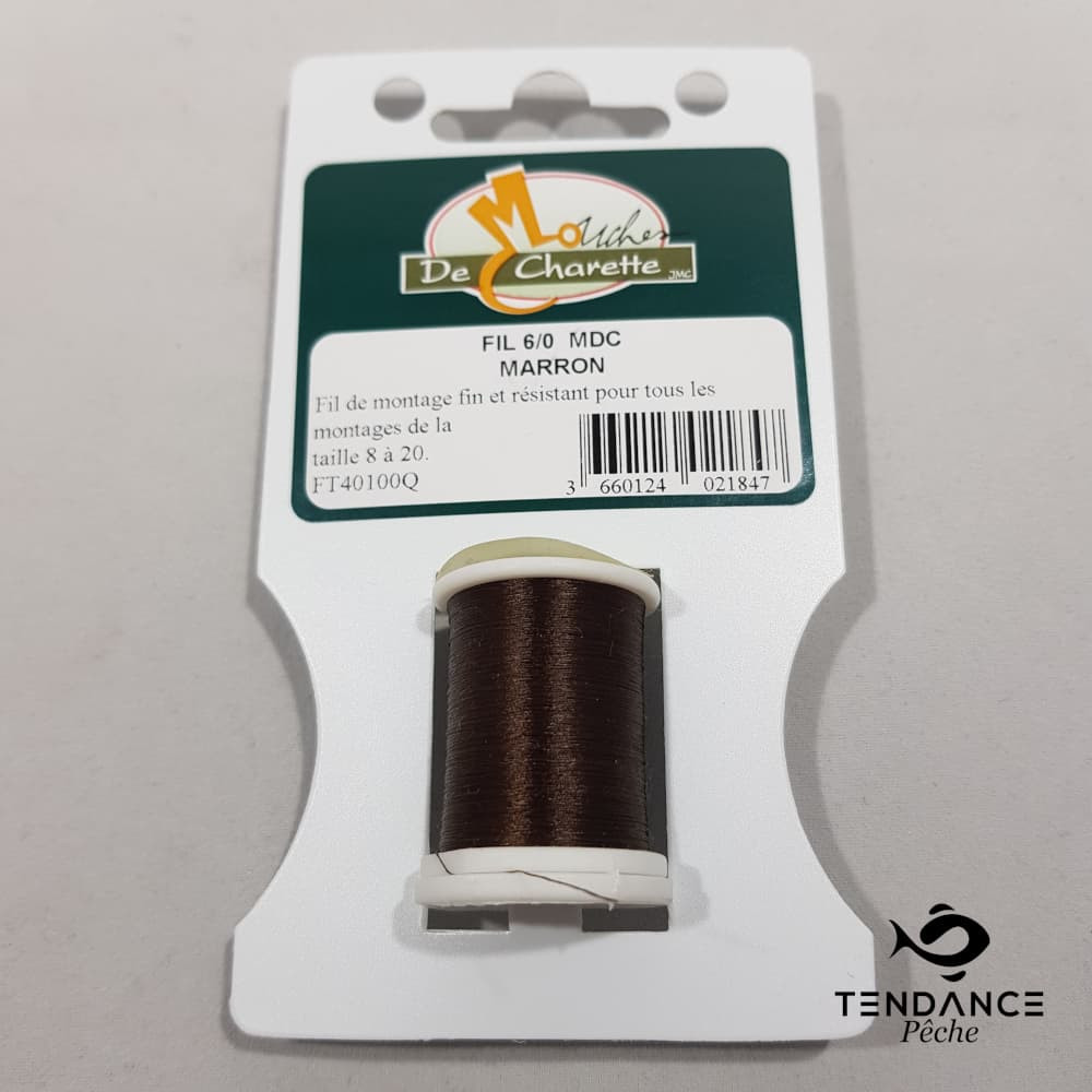 Fil 6/0 - Mouches De Charette - Marron