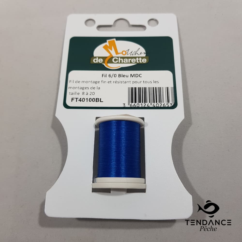 Fil 6/0 - Mouches De Charette - Bleu