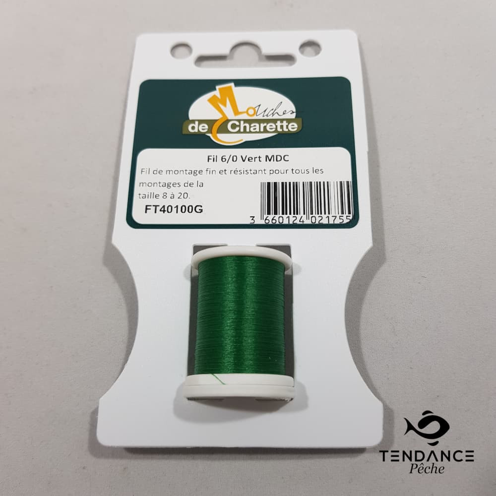 Fil 6/0 - Mouches De Charette - Vert