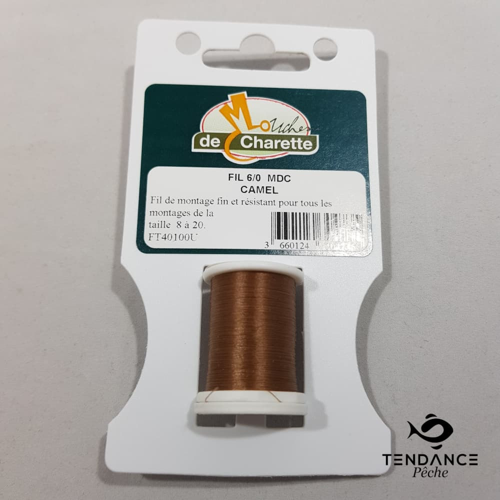 Fil 6/0 - Mouches De Charette - Camel