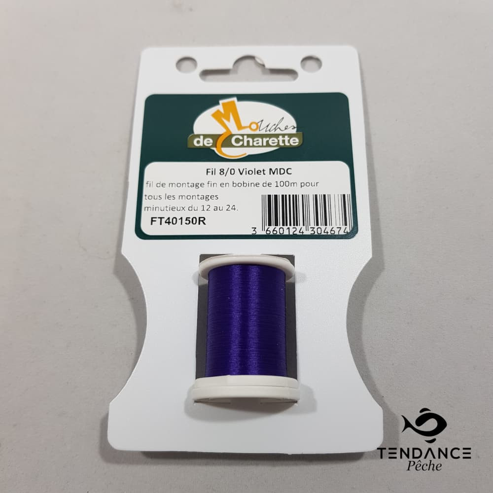 Fil 8/0 - MOUCHES DE CHARETTE - Violet