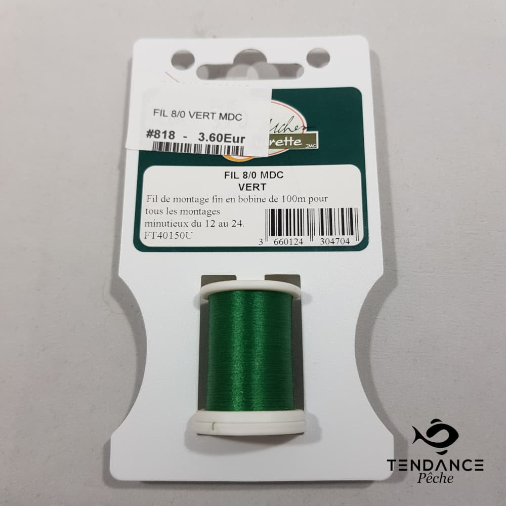 Fil 8/0 - Mouches De Charette - Vert