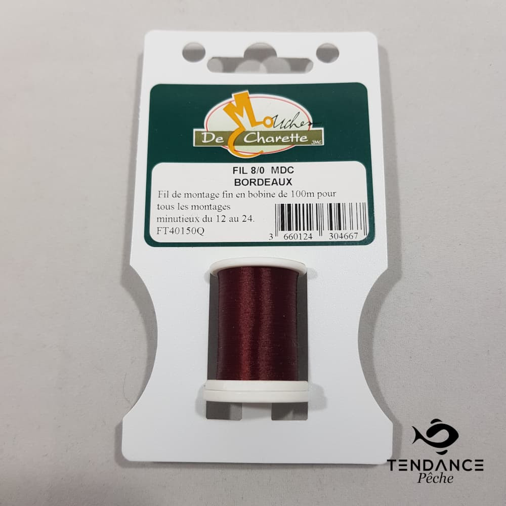 Fil 8/0 - Mouches De Charette - Bordeaux