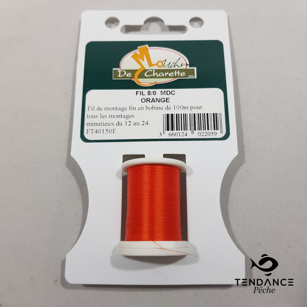 Fil 8/0 - Mouches De Charette - Orange