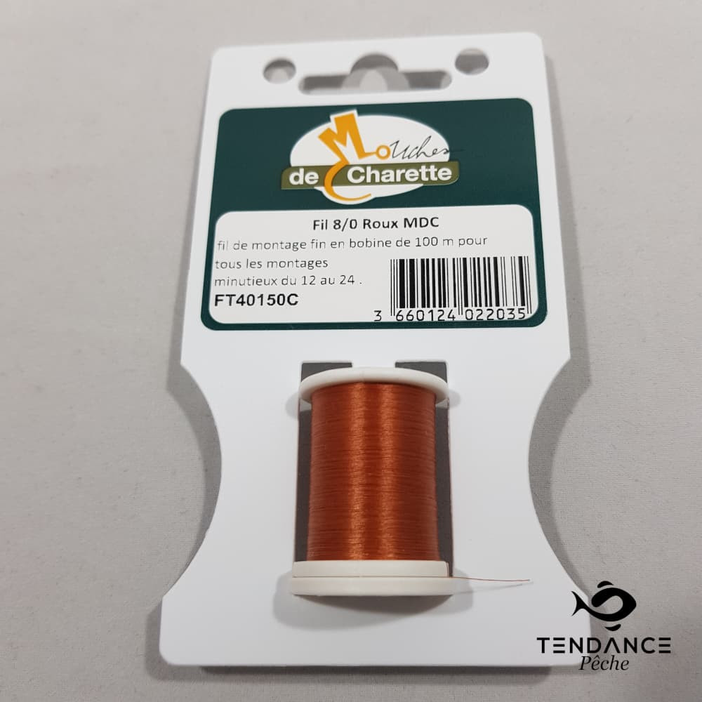 Fil 8/0 - Mouches De Charette - Roux