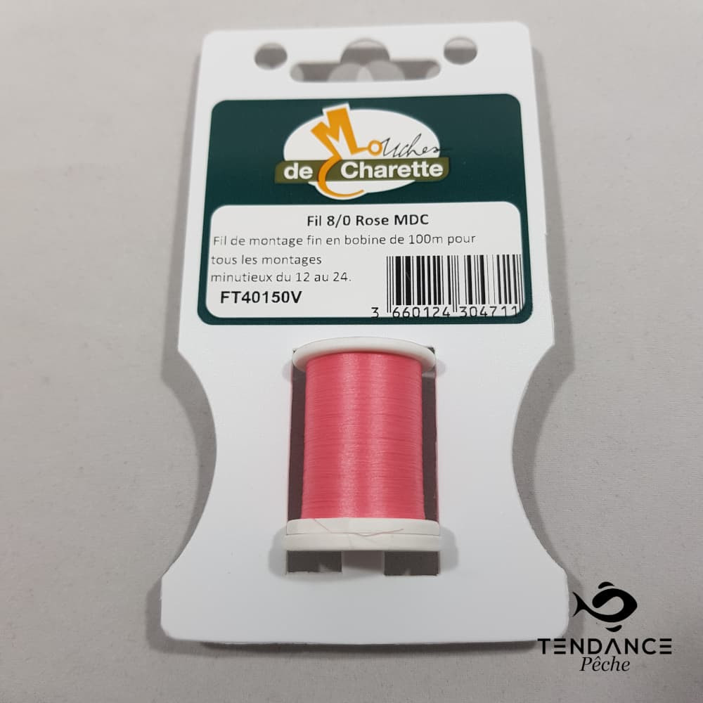 Fil 8/0 - Mouches De Charette - Rose