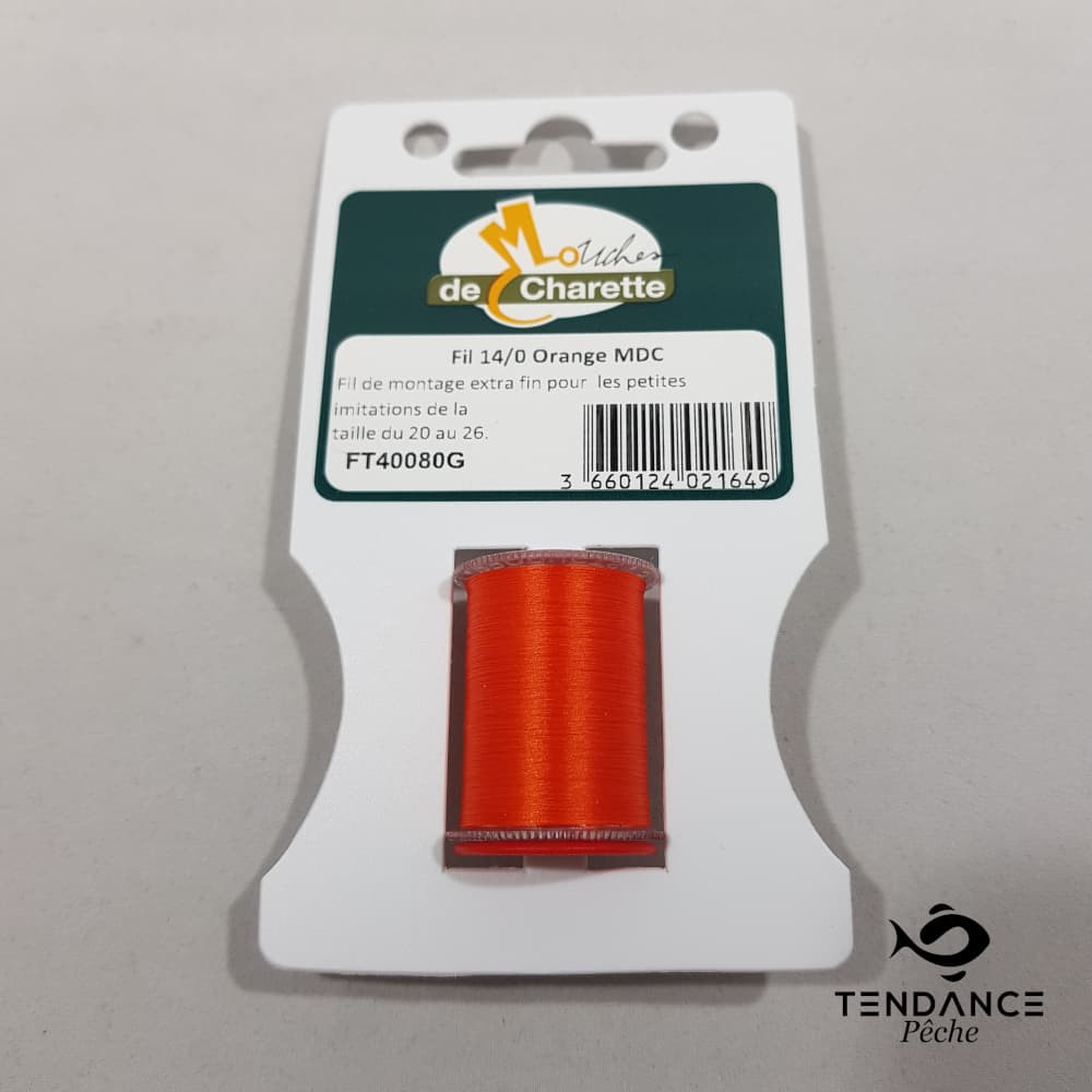 Fil 14/0 - Mouches De Charette - Orange