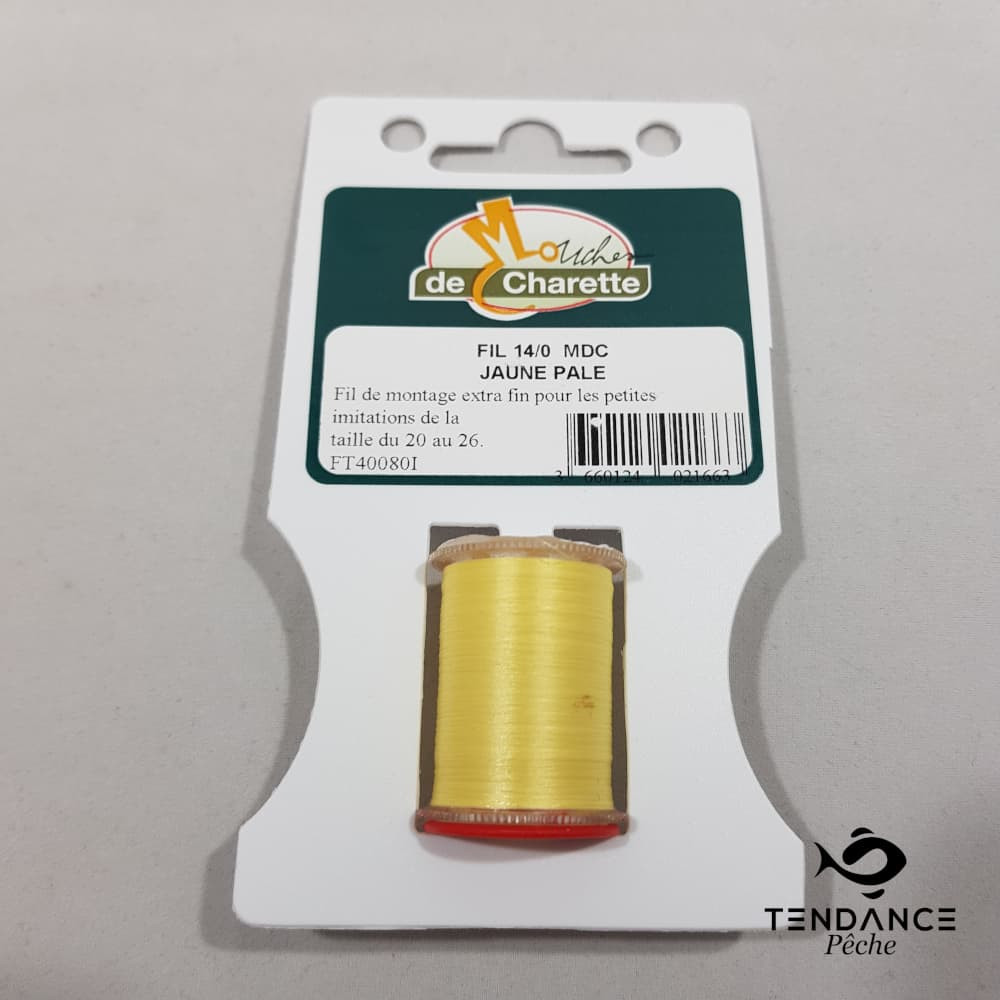 Fil 14/0 - Mouches De Charette - Jaune Pâle 