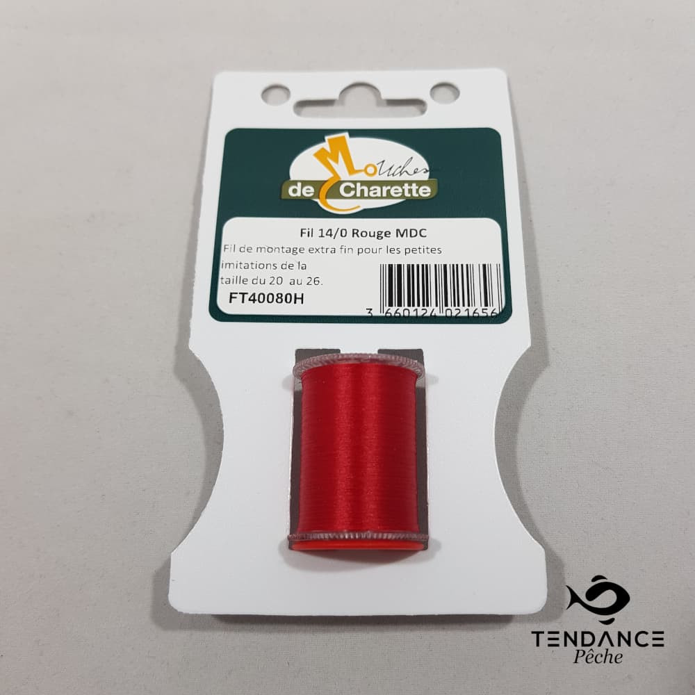 Fil 14/0 - Mouches De Charette - Rouge