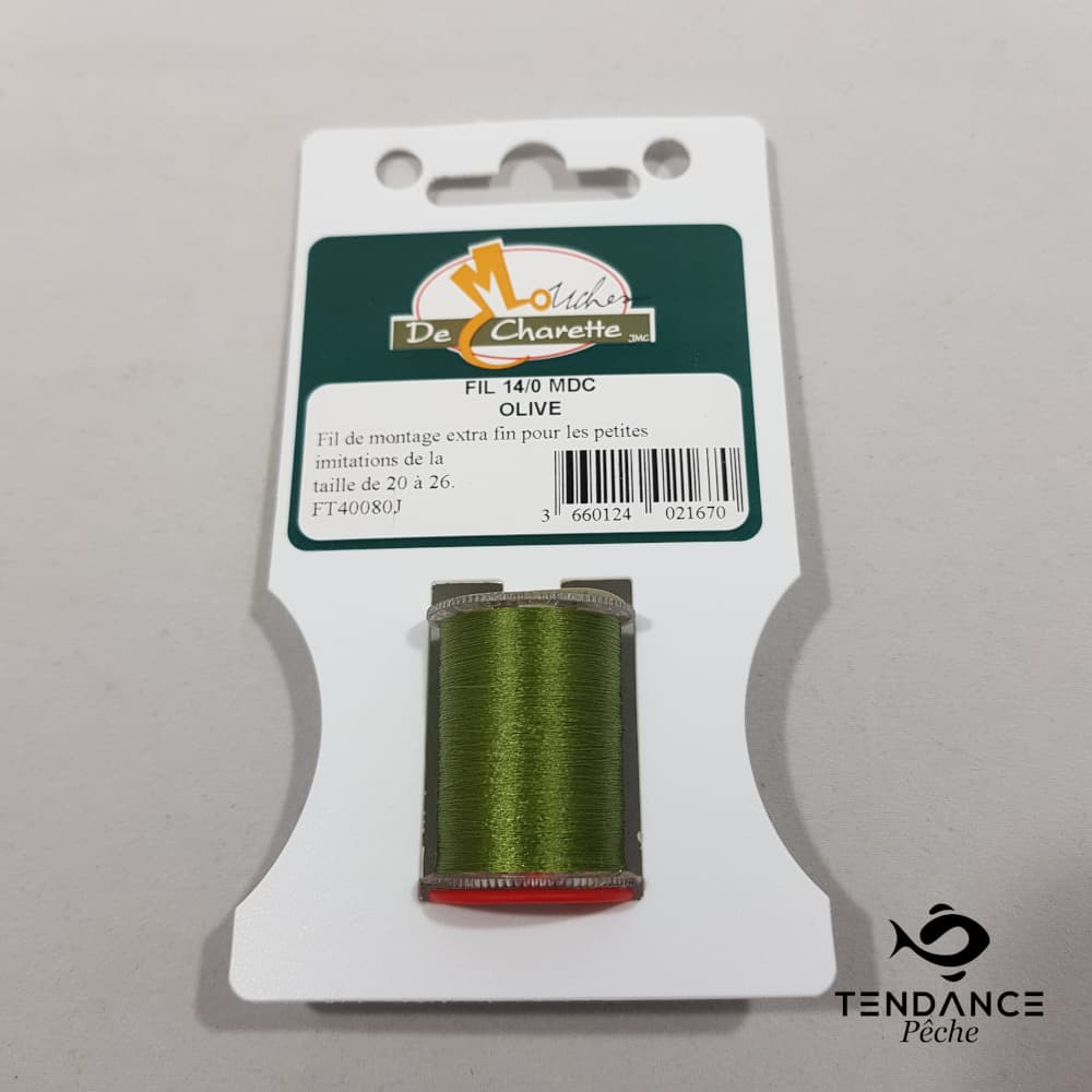 Fil 14/0 - Mouches De Charette - Olive