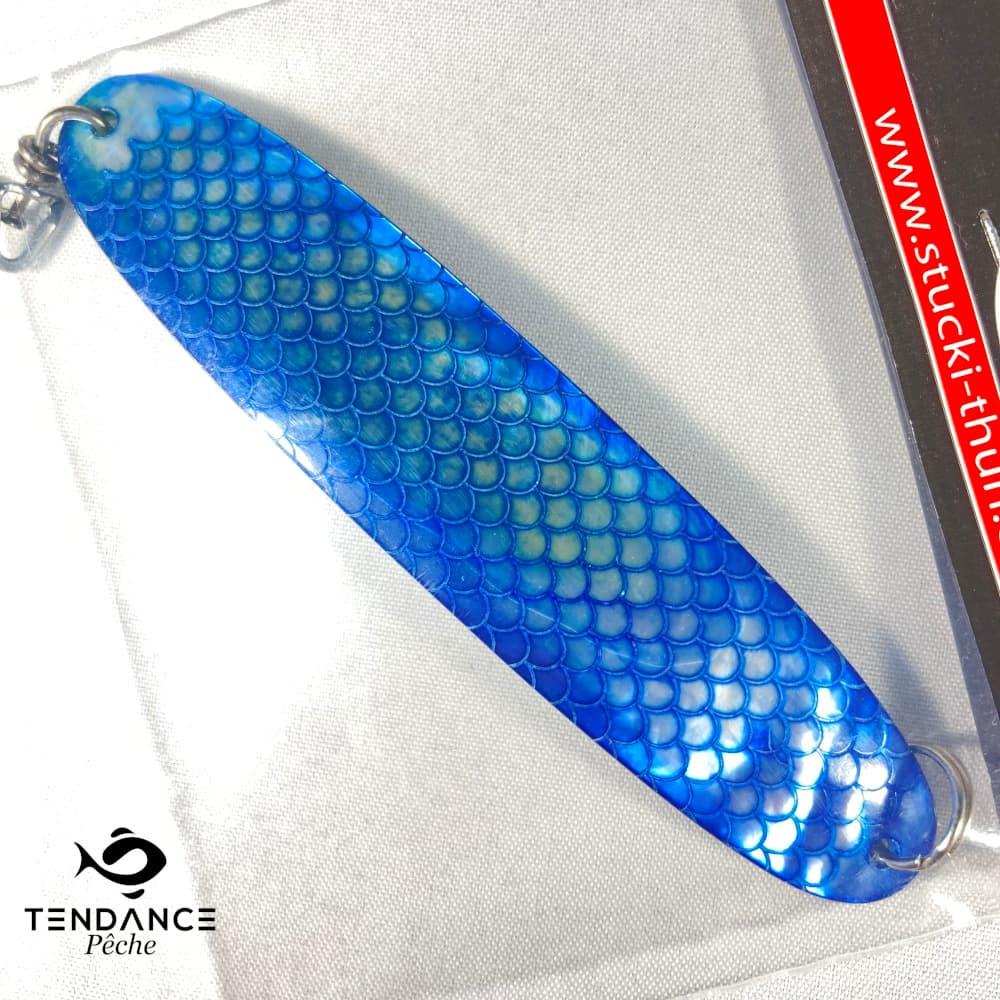 Cuiller Nacre 80-90Mm - Stucki - Bleu À Écailles