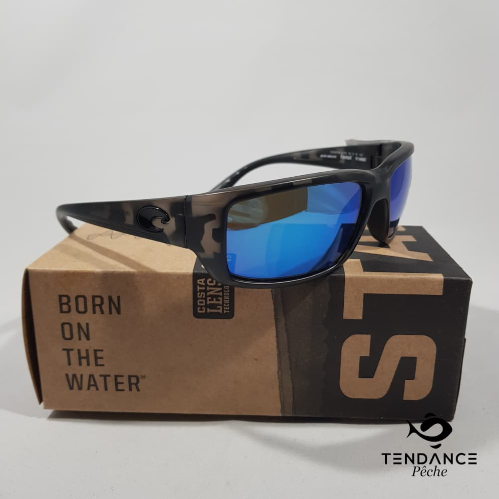 Lunettes Fantail Ocearch Matte Tiger Shark Blue Mirror - COSTA