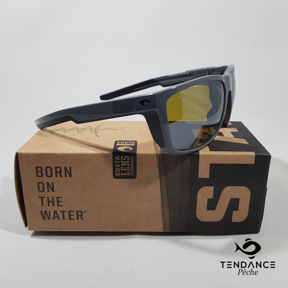 Lunettes Ferg Shiny Grey Silver Sunrise Mirror - COSTA