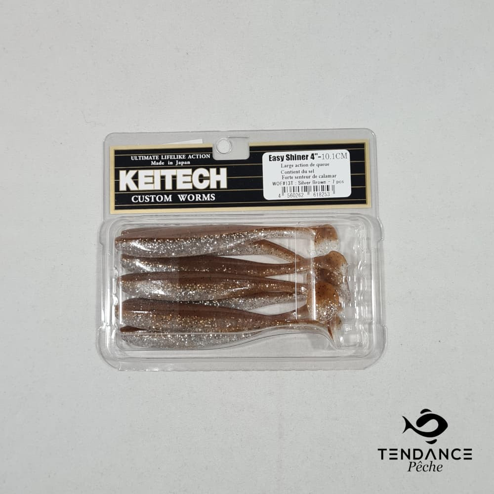 Easy Shiner 4" - Keitech - Silver Brown 