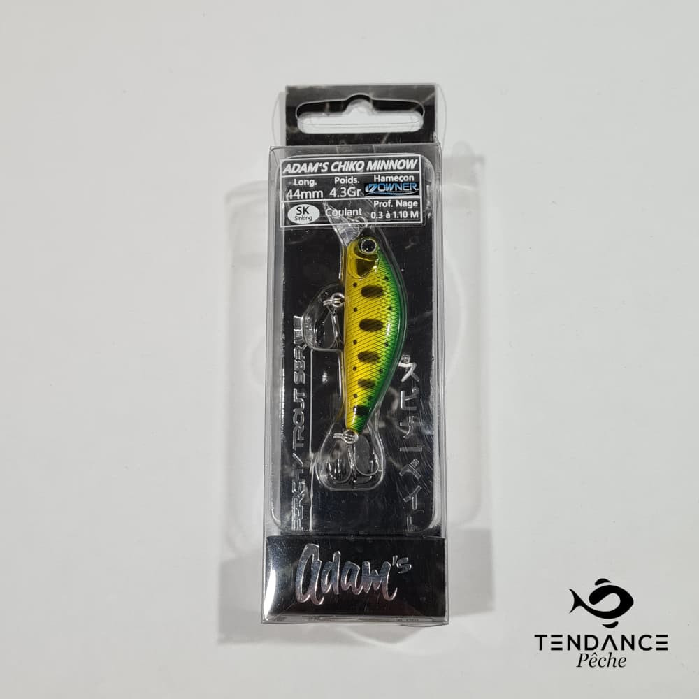Chiko Minnow - Adams - Green Gold Amago