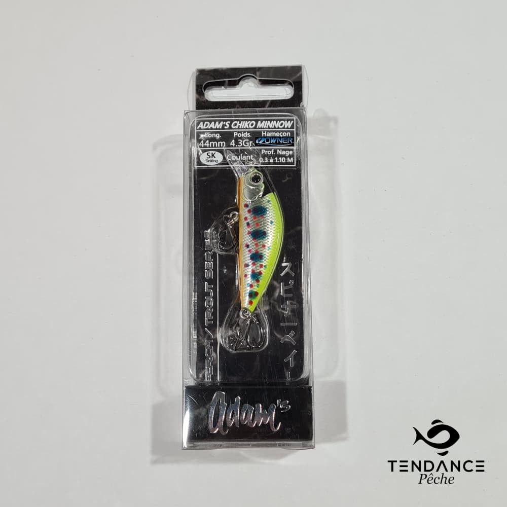 Chiko Minnow - Adams - Silver Yellow Amago