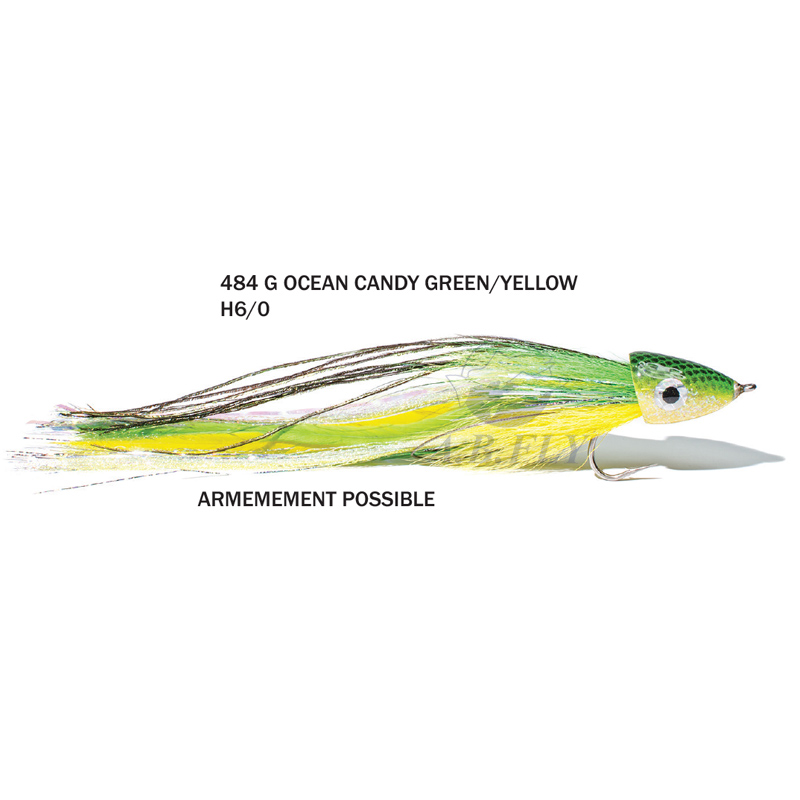 Ocean Candy H6/0 - Green/Yellow (Vert/Jaune) - Rainy's