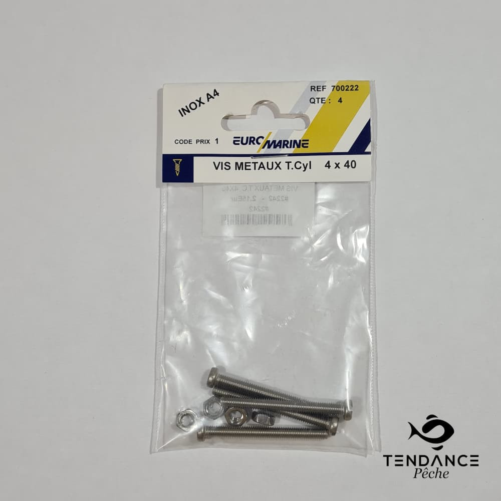Vis Métaux T.C 4 mm - VDM - 4 x 40