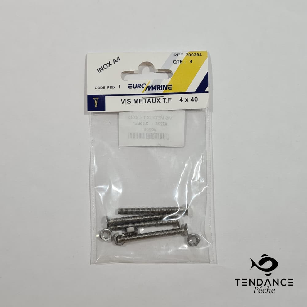 Vis Métaux T.F 4 mm - VDM - 4 x 40