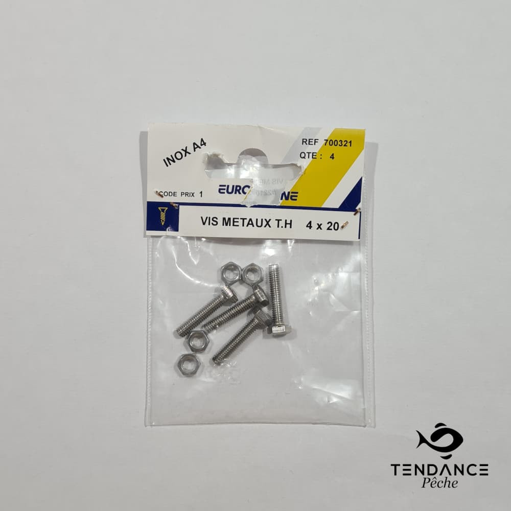 Vis Métaux T.h 4 Mm - Vdm - 4 X 20