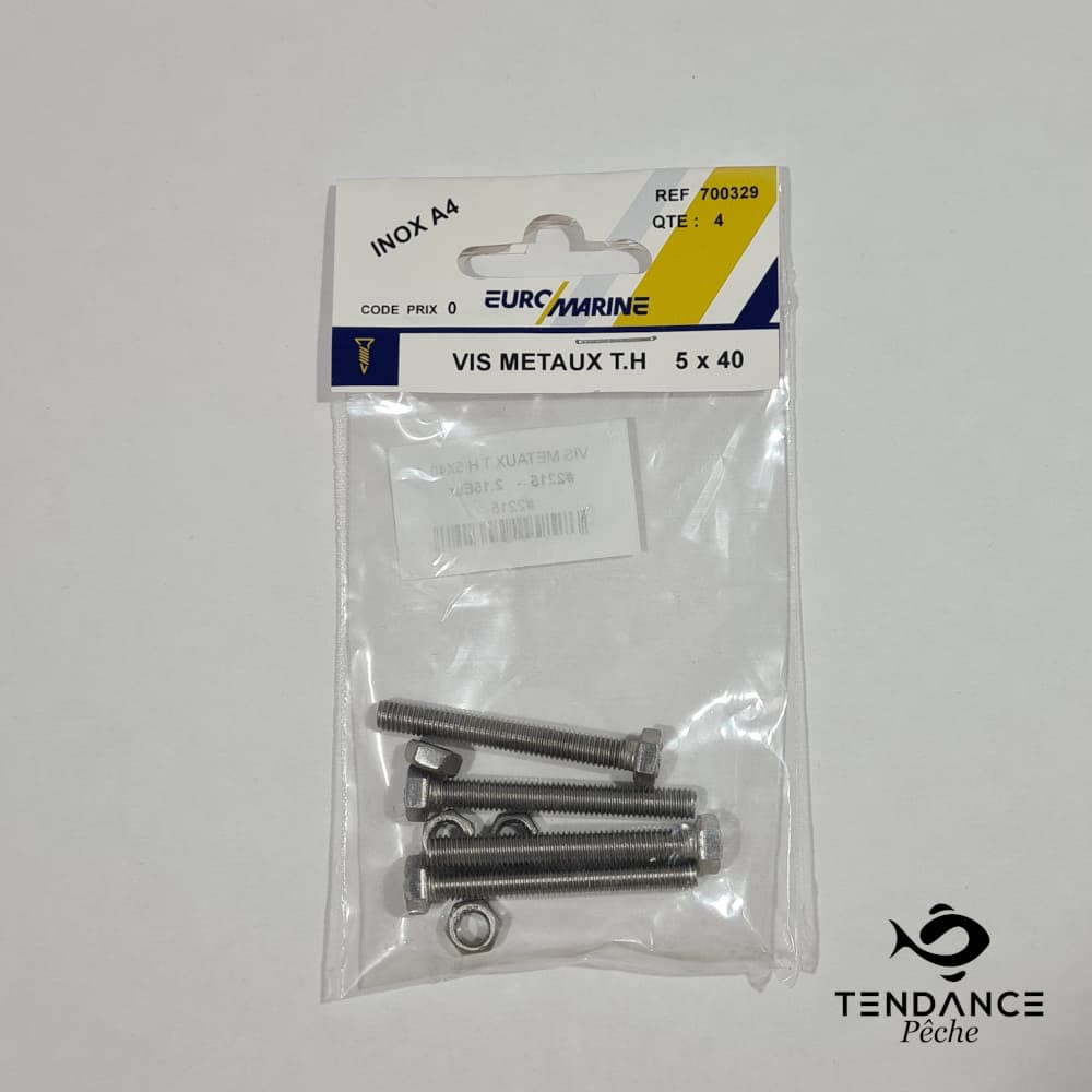 Vis Métaux T.H 5 mm - VDM - 5 x 40