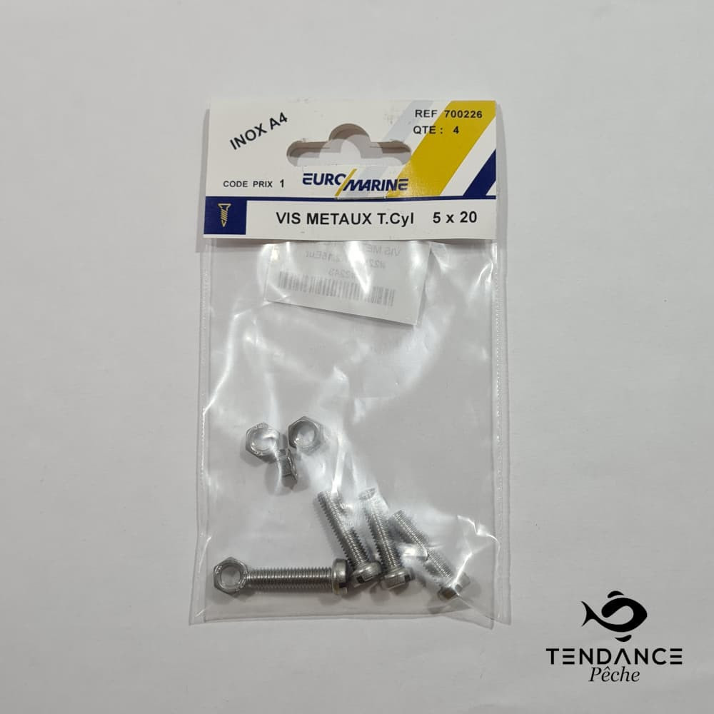 Vis Métaux T.cyl 5 Mm - Vdm - 5 X 20