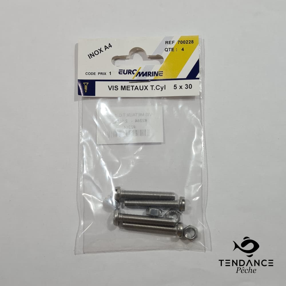 Vis Métaux T.cyl 5 Mm - Vdm - 5 X 30
