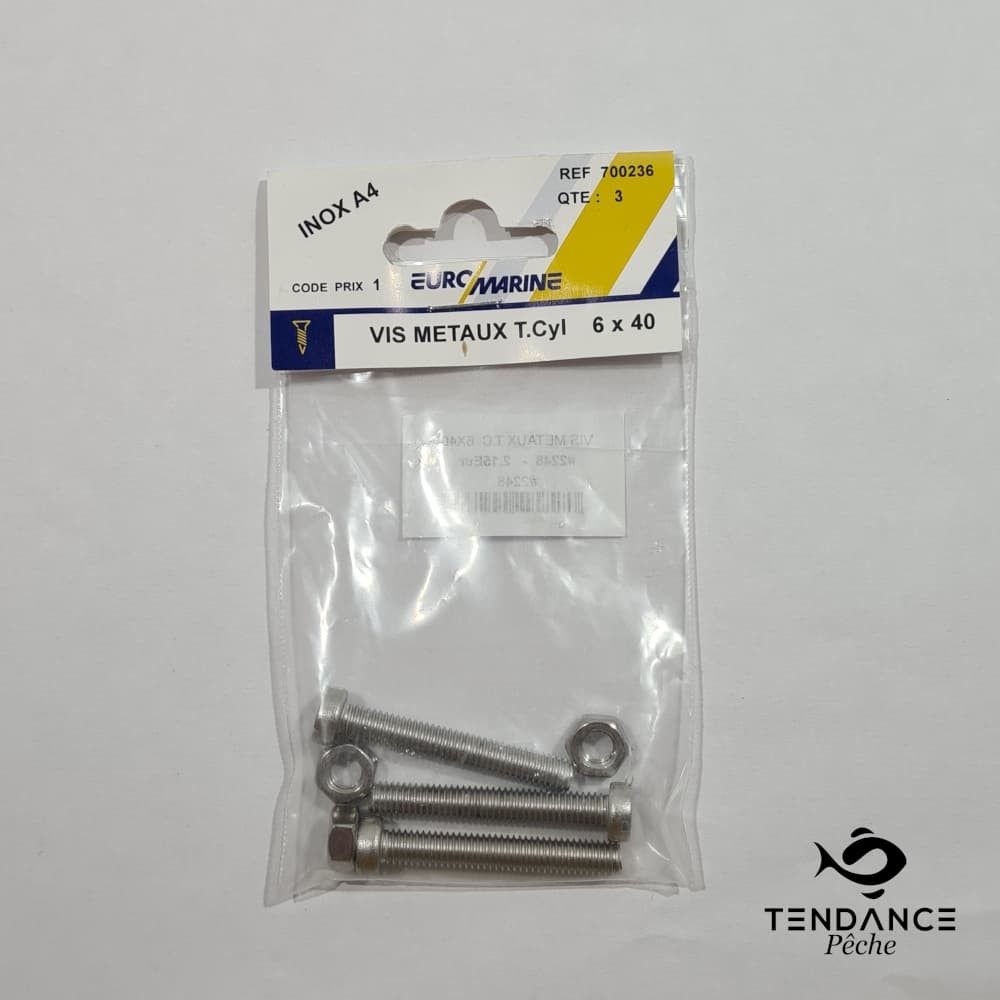 Vis Métaux T.cyl 6 Mm - Vdm - 6 X 40 