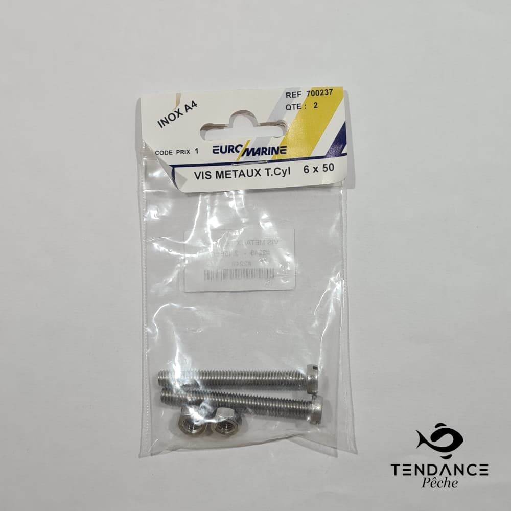 Vis Métaux T.Cyl 6 mm - VDM - 6 x 50