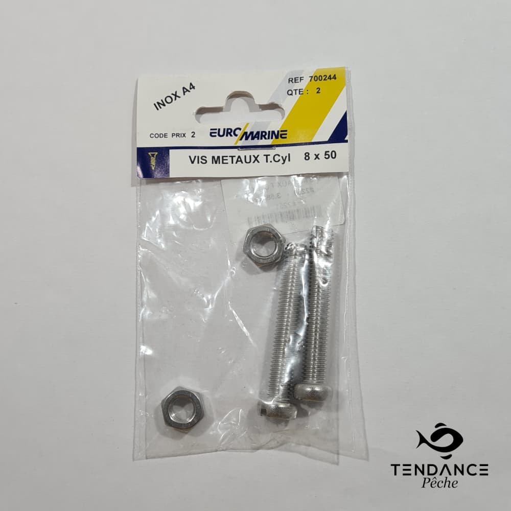 Vis Métaux T.Cyl 8 mm - VDM - 8 x 50 