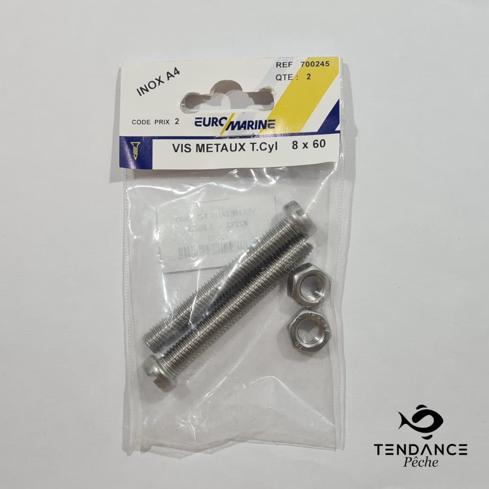 Vis Métaux T.cyl 8 Mm - Vdm - 8 X 60