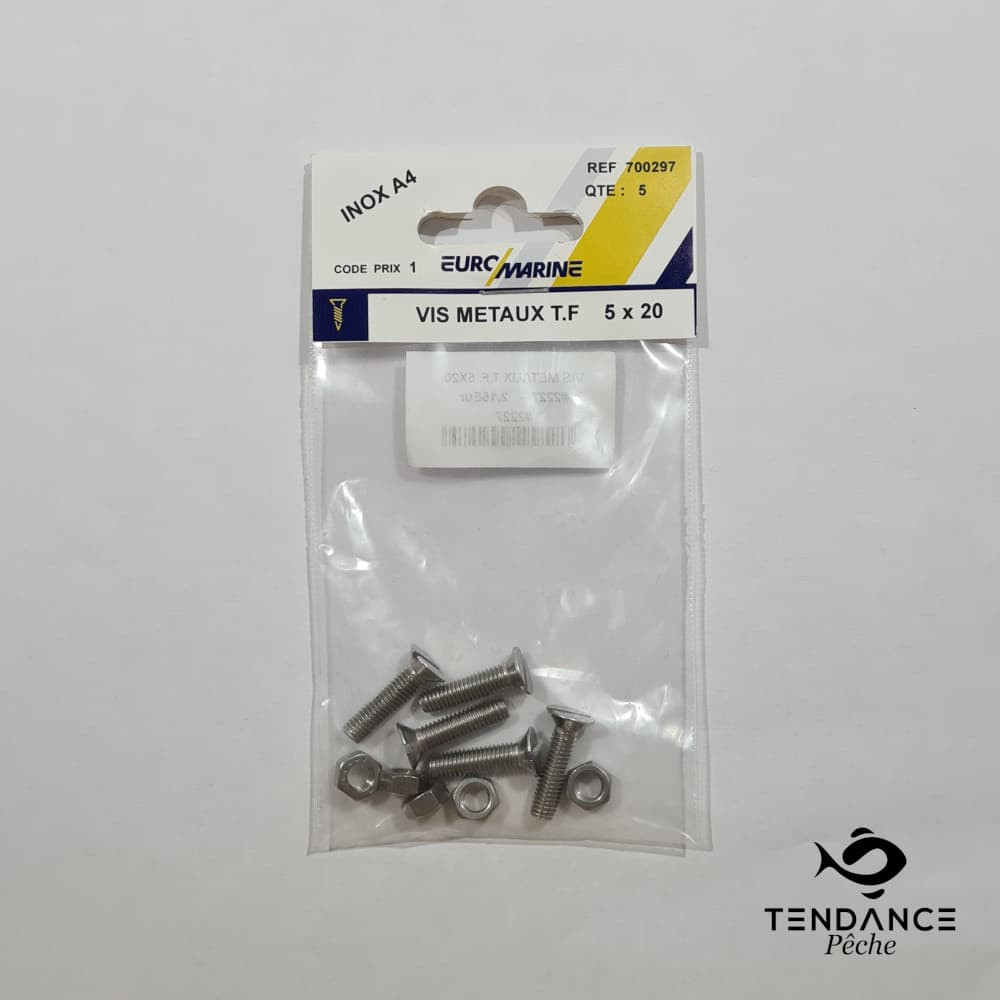 Vis Métaux T.f 5 Mm - Vdm - 5 X 20