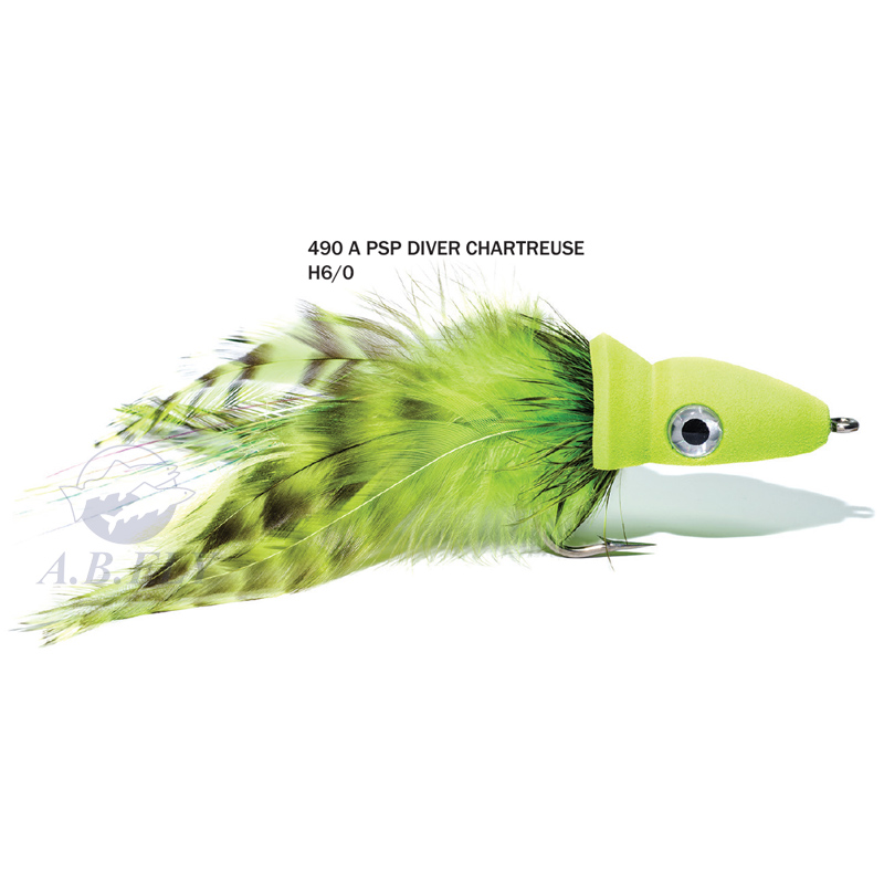PSP Diver H6/0 - CHARTREUSE (Chartreuse) - RAINY'S