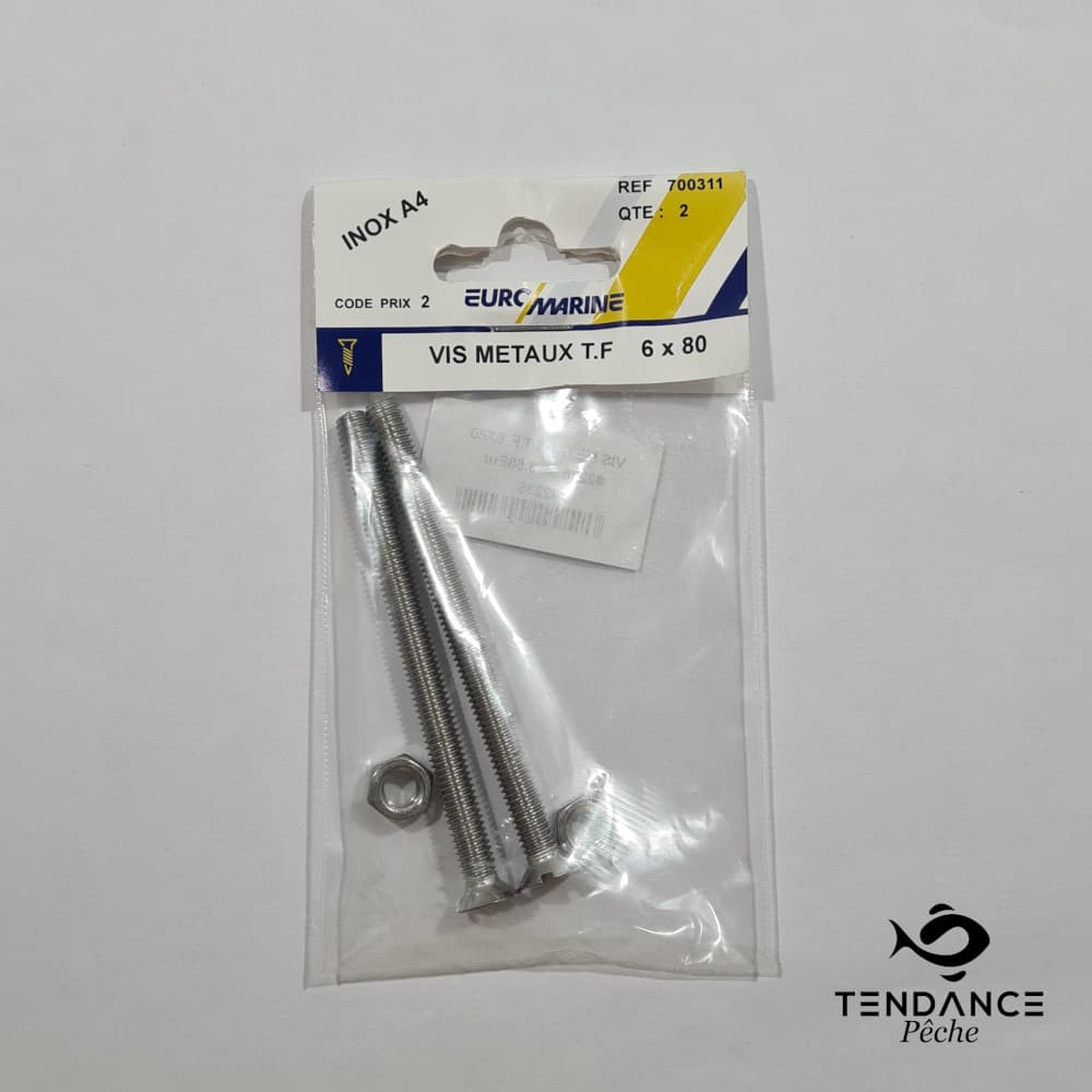Vis Métaux T.F 6 mm - VDM - 6 x 80