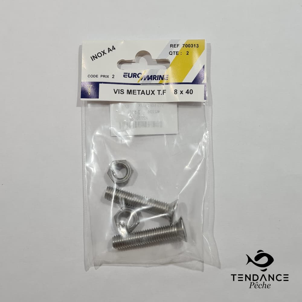Vis Métaux T.f 8 Mm - Vdm - 8 X 40