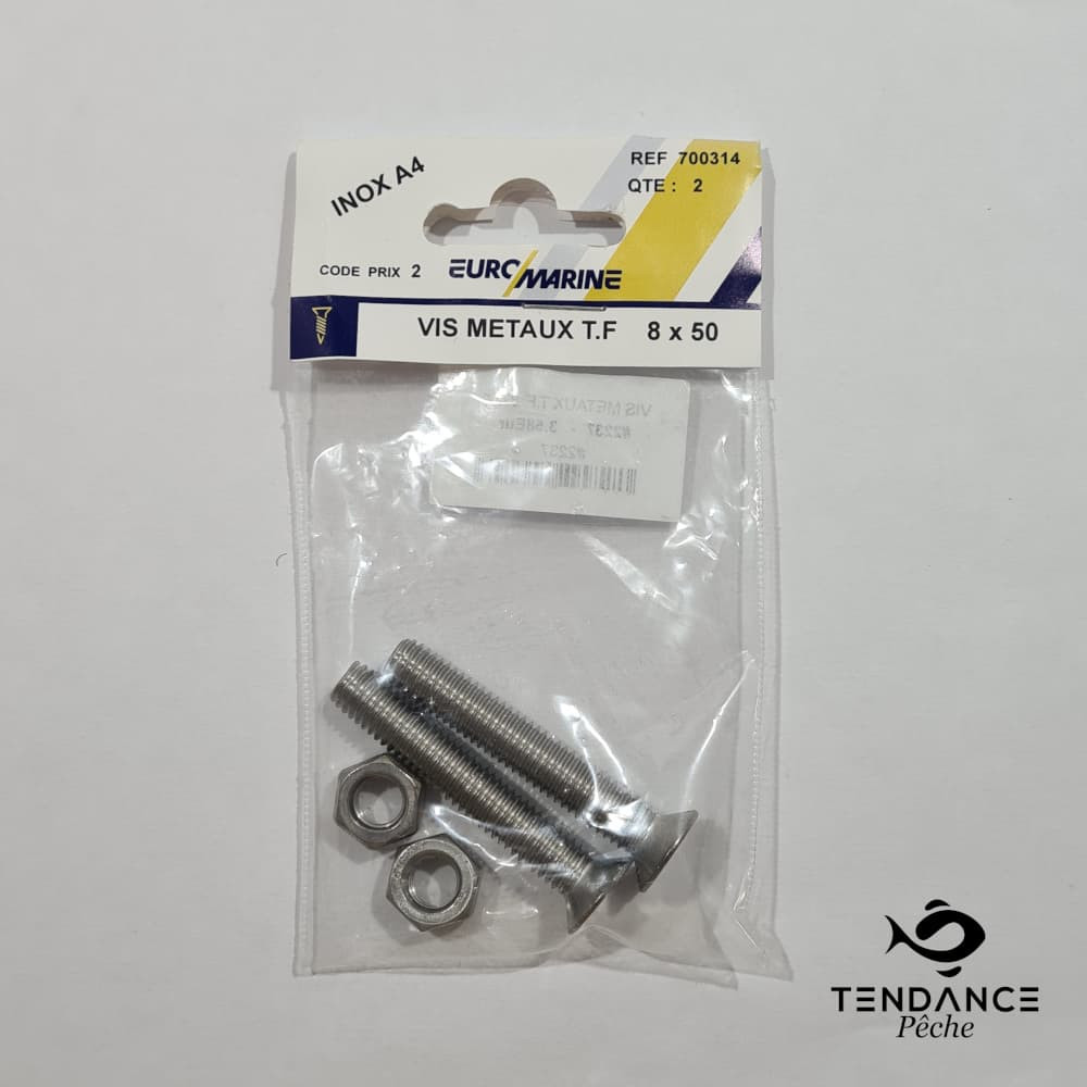Vis Métaux T.f 8 Mm - Vdm - 8 X 50 