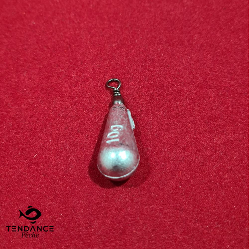 Plomb poire arlesey  à l'unité (gr au choix). - 10 grammes