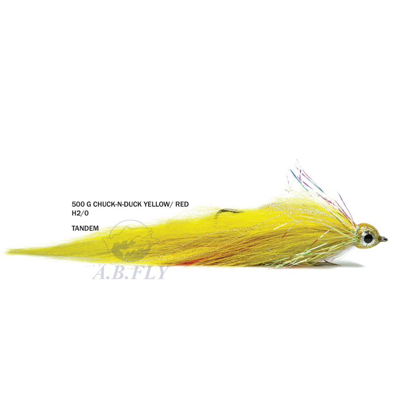Chuck-N-Duck H3/0 Gama - Yellow/Red (Jaune/Rouge) - Rainy's
