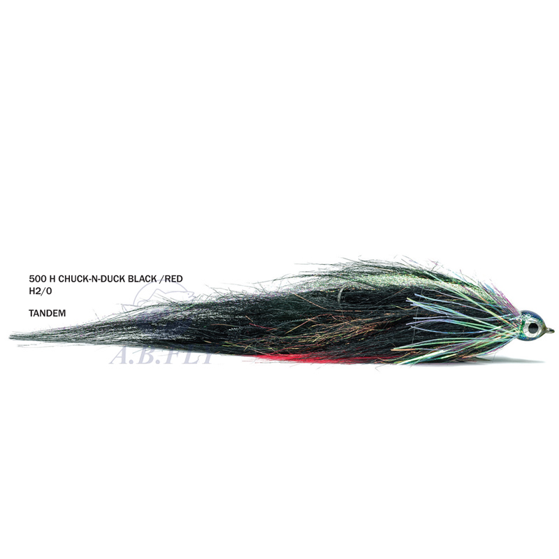 Chuck-N-Duck H3/0 Gama - Black/Red (Noir/Rouge) - Rainy's