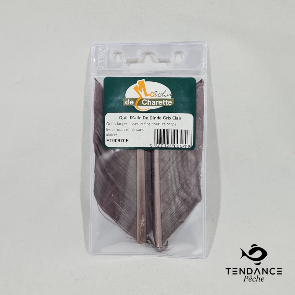 Quill d'aile de dinde - MOUCHES DE CHARETTE