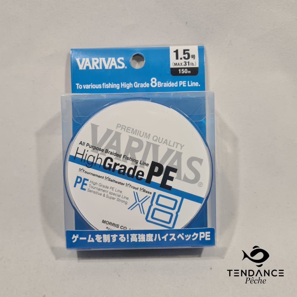 Tresse High Grade - Varivas - Max 31 Lb