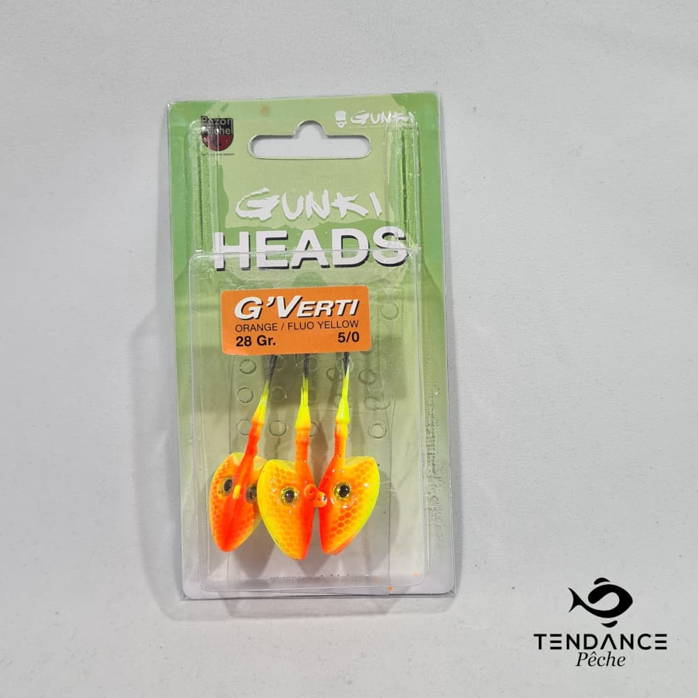G'verti 28 Grammes - Gunki - Orange Et Jaune Fluo 