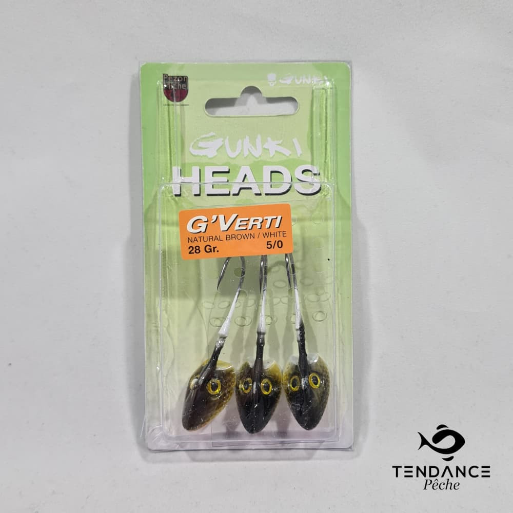 G'verti 28 grammes - GUNKI - Natural Brown White 