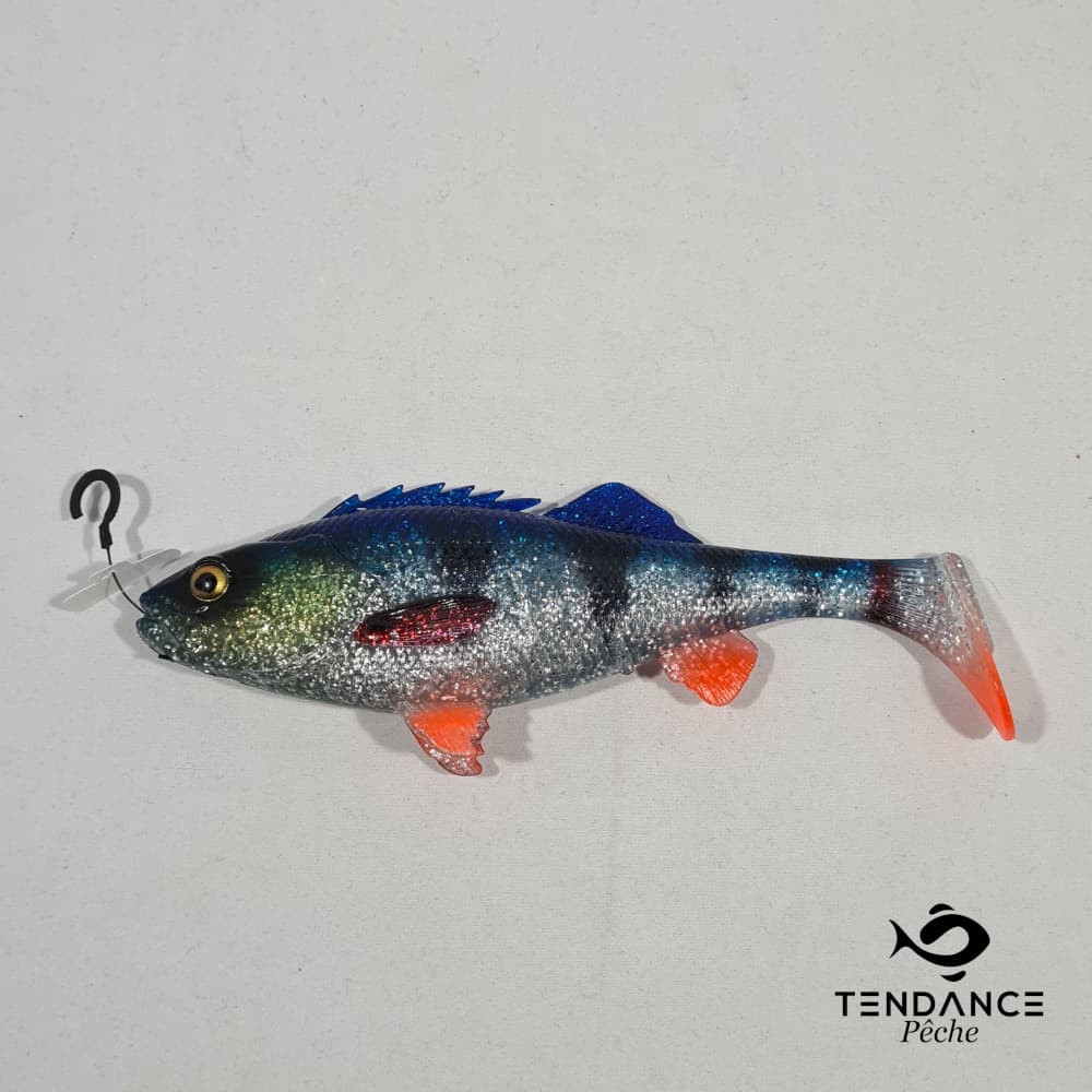 4D Perche shad - SAVAGE GEAR - Silver Blue 