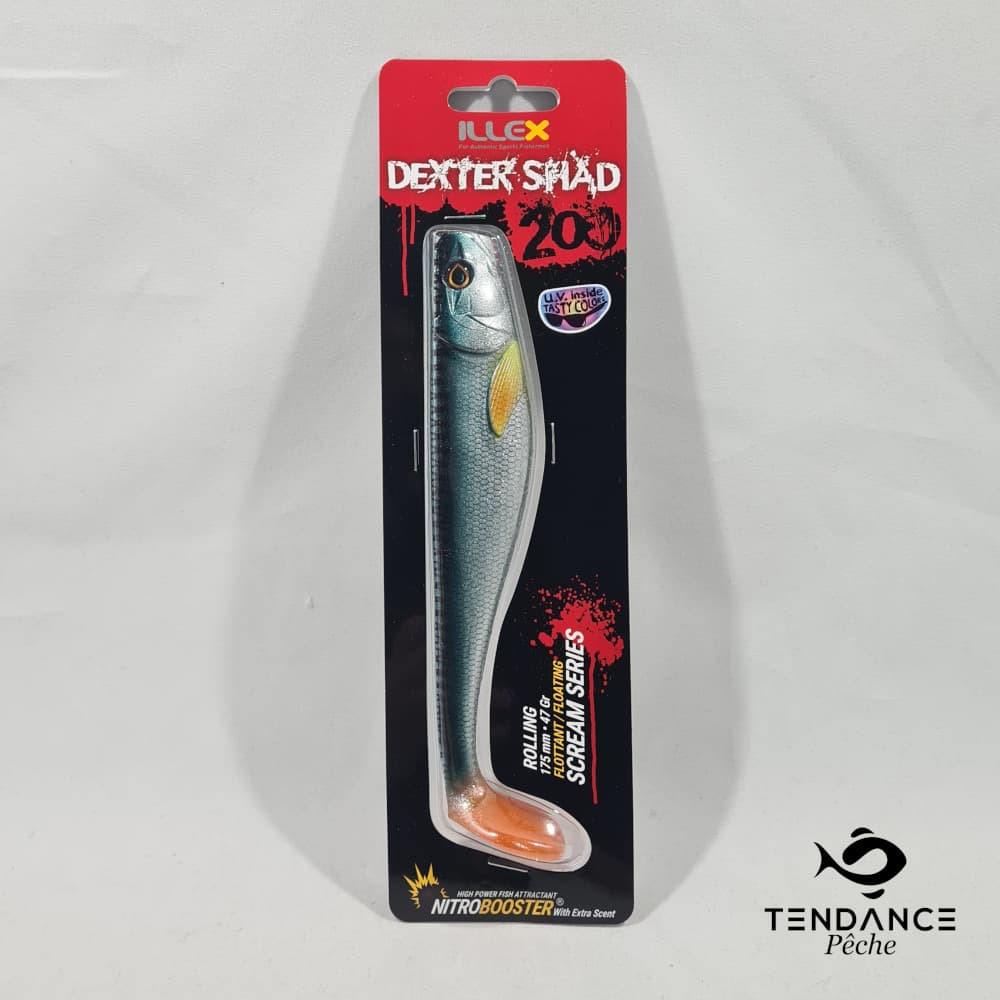 Dexter Shad 200 - Illex - Bright Rudd