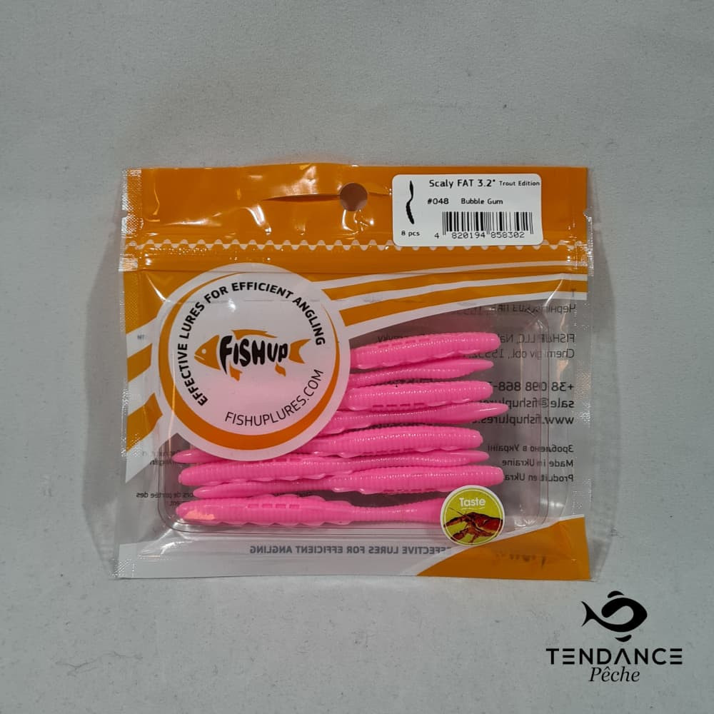 Scaly Fat 3.2" - Fish Up - Bubble Gum