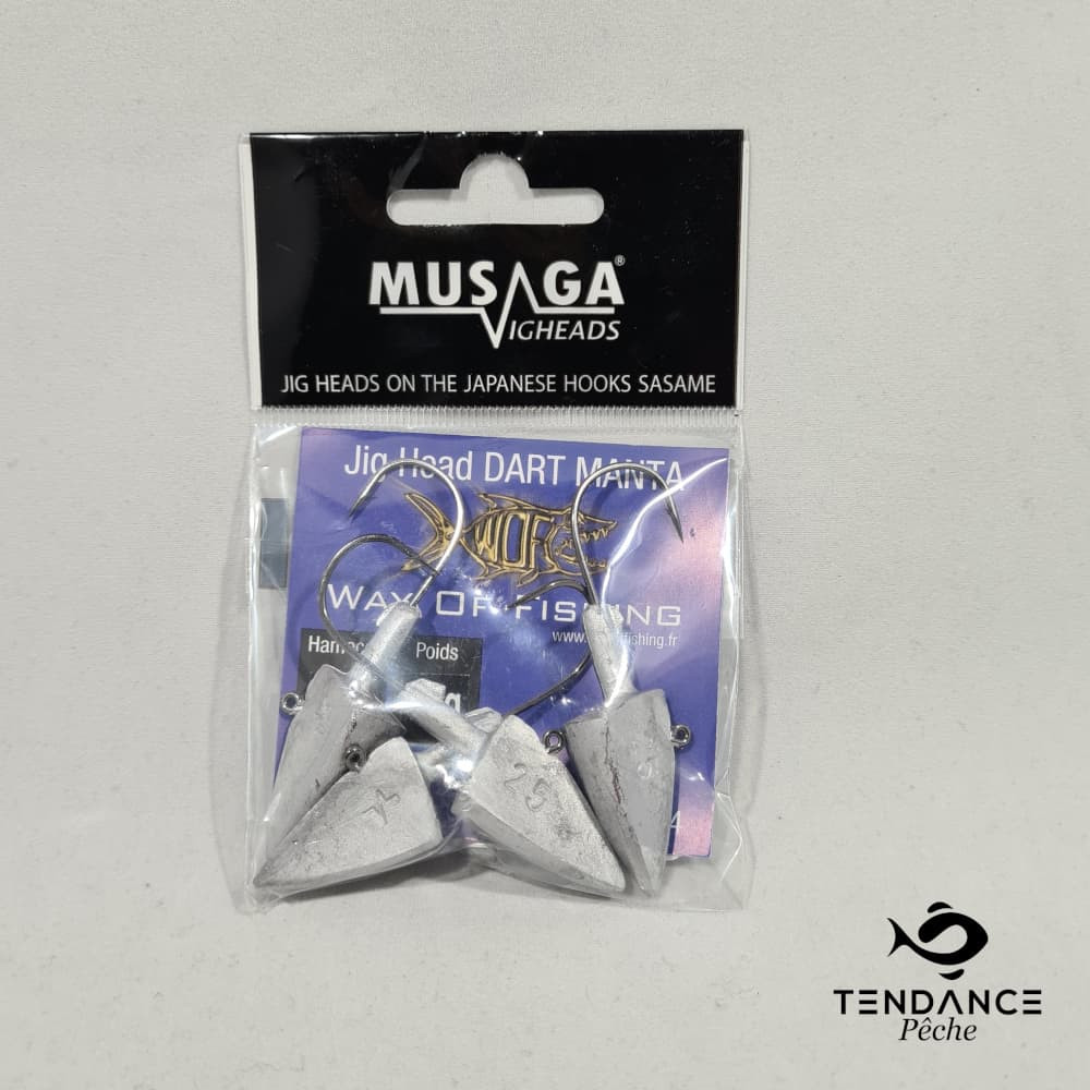 Jig Head Dart Manta - Musaga - 25 Gr