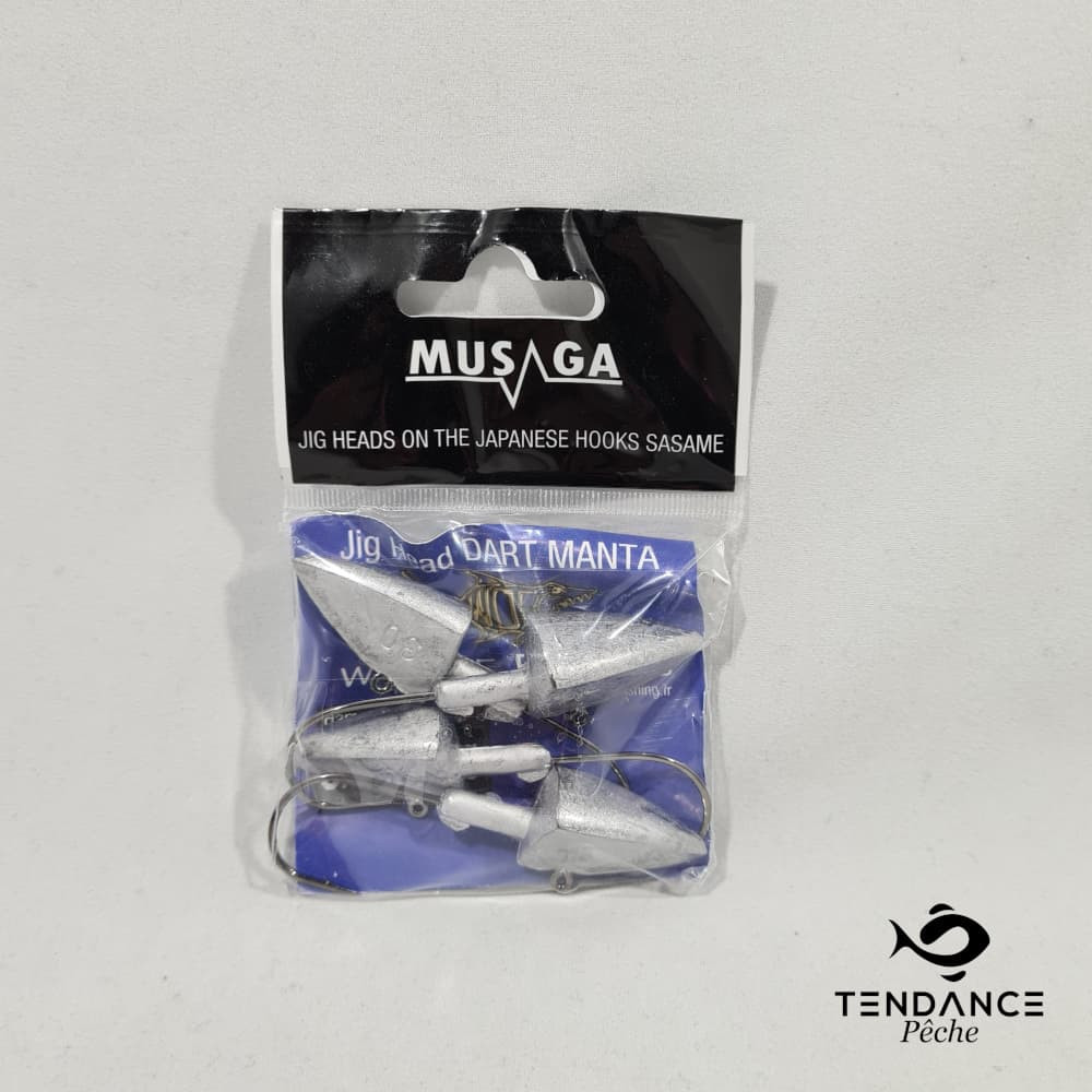 Jig Head Dart Manta - MUSAGA - 30 grammes